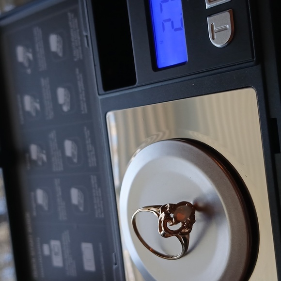 Vintage Opal Ring With Diamonds 2.7g 14K Gold, Size 7 - Picture 8 of 11